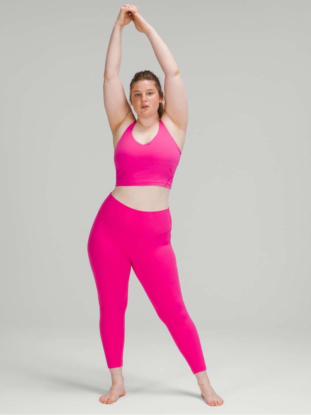 Lululemon Align High Rise Pant 25"
Sonic Pink size 12 bright pink